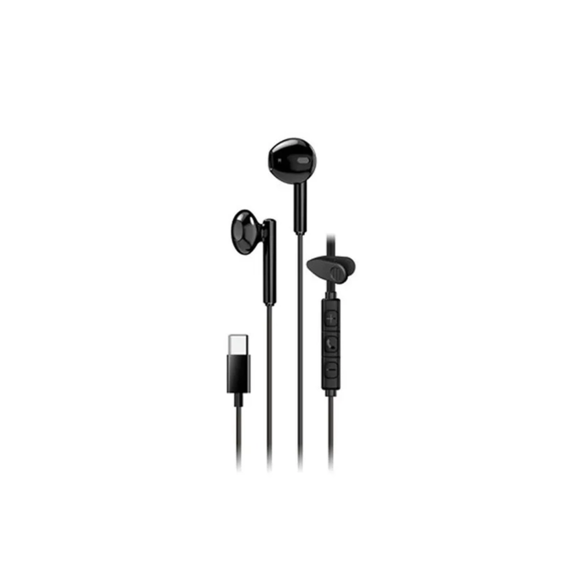 AUDIFONO CON MICROFONO GENIUS HS-M366 IN-EAR USB-C 14.2MM CLIP GIRATORIO BLACK 31710033400 - 1