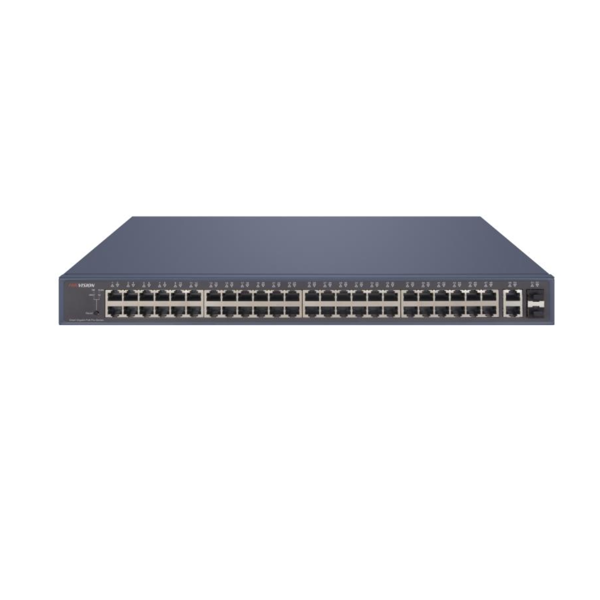SWITCH ADMINISTRABLE HIKVISION DS-3E1552P-SI 48 PUERTOS POE GIGABIT + 2 RJ45 + 2 SFP 470W - 1