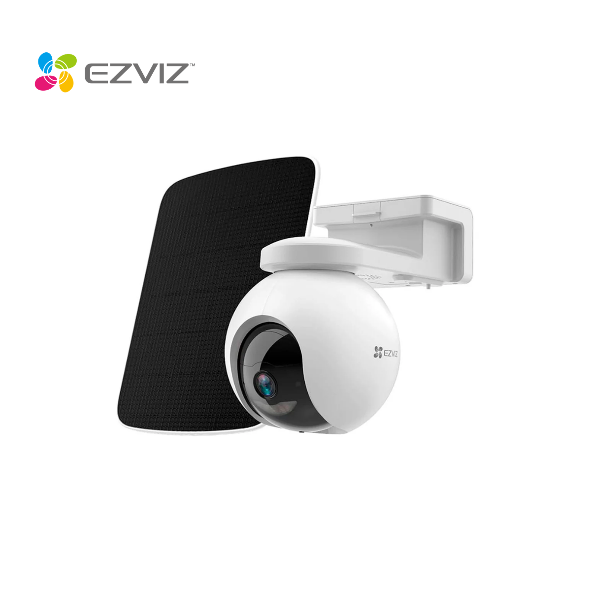 CÁMARA IP PT EZVIZ CB8 PRO 4K EXTERIOR CON BATERÍA 10.400 MAH PANEL SOLAR Y WI-FI 6 ROTACIÓN 360 - 1
