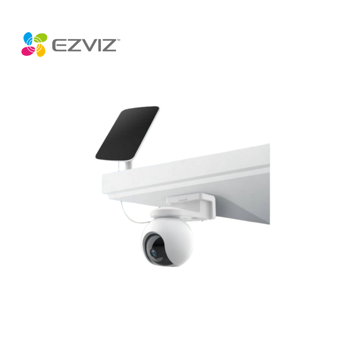 CÁMARA IP PT EZVIZ CB8 PRO 4K EXTERIOR CON BATERÍA 10.400 MAH PANEL SOLAR Y WI-FI 6 ROTACIÓN 360 - 2