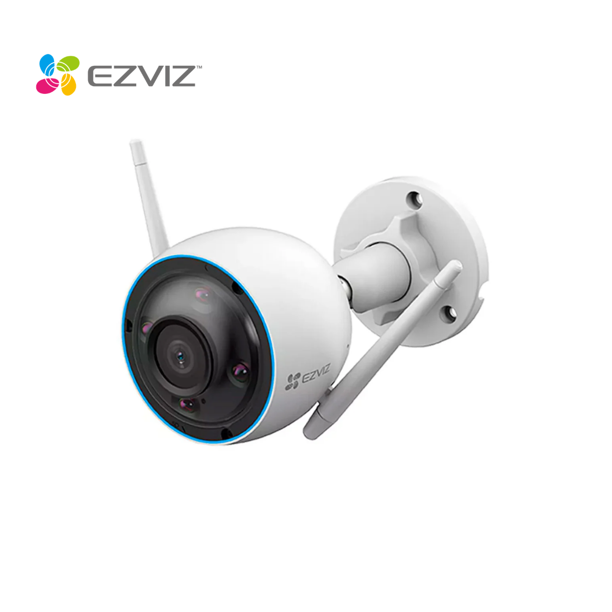 CÁMARA IP EXTERIOR EZVIZ CS-H3-R100-1J5WKFL 5MP 3K WI-FI 2.4GHZ CON DETECCIÓN IA Y VISIÓN NOCTURNA EN COLOR - 1