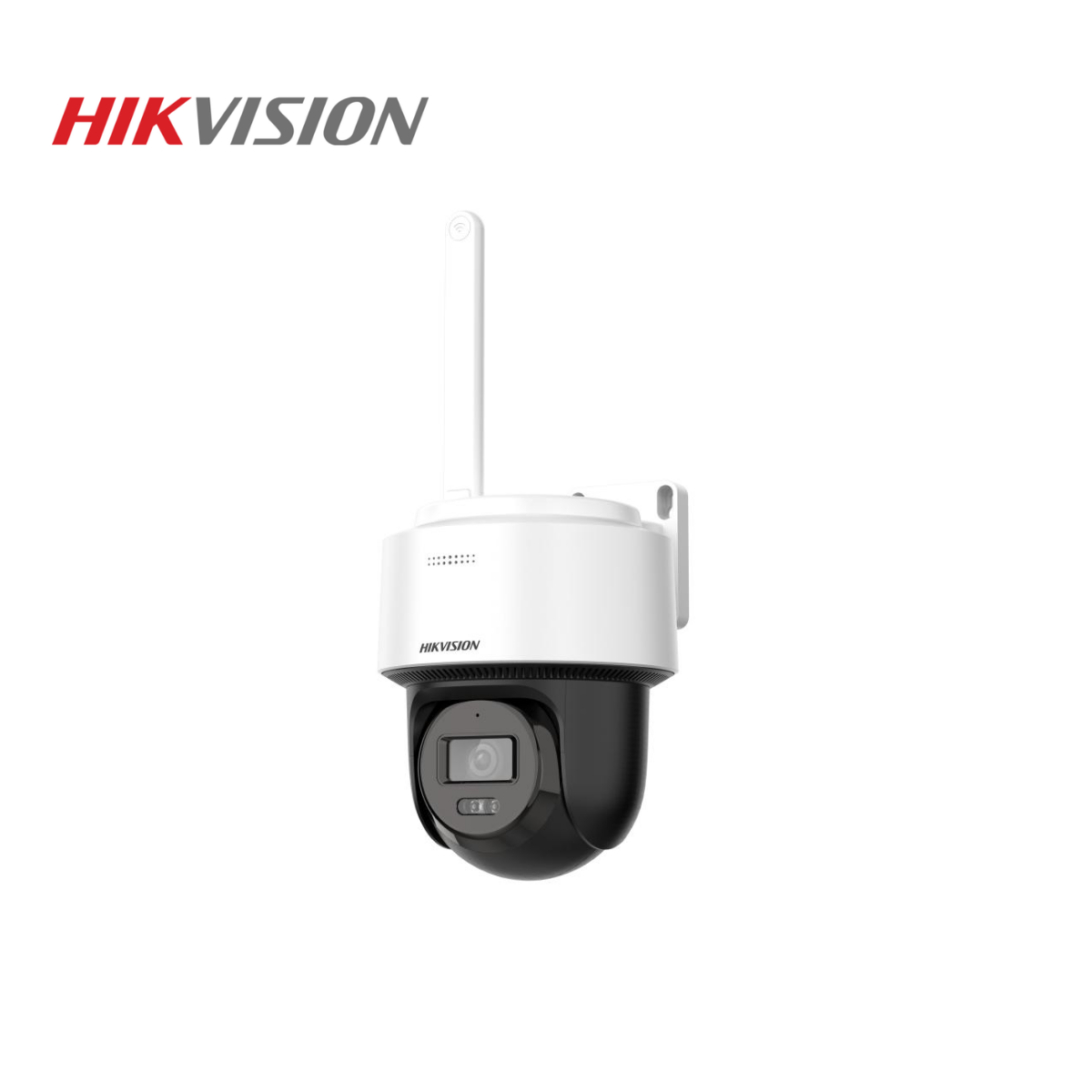 CÁMARA IP PT DOMO EXTERIOR HIKVISION EASYLINK DS-2DE2C400MWG-W 4MP WI-FI 6 CON LUZ HÍBRIDA - 1