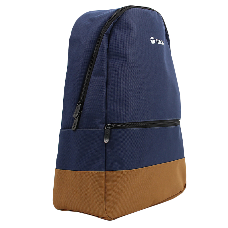 MOCHILA TEROS NOVA TE-ACS9019 PARA NOTEBOOKS DE HASTA 15.6 COLOR AZUL Y MARRÓN - 2