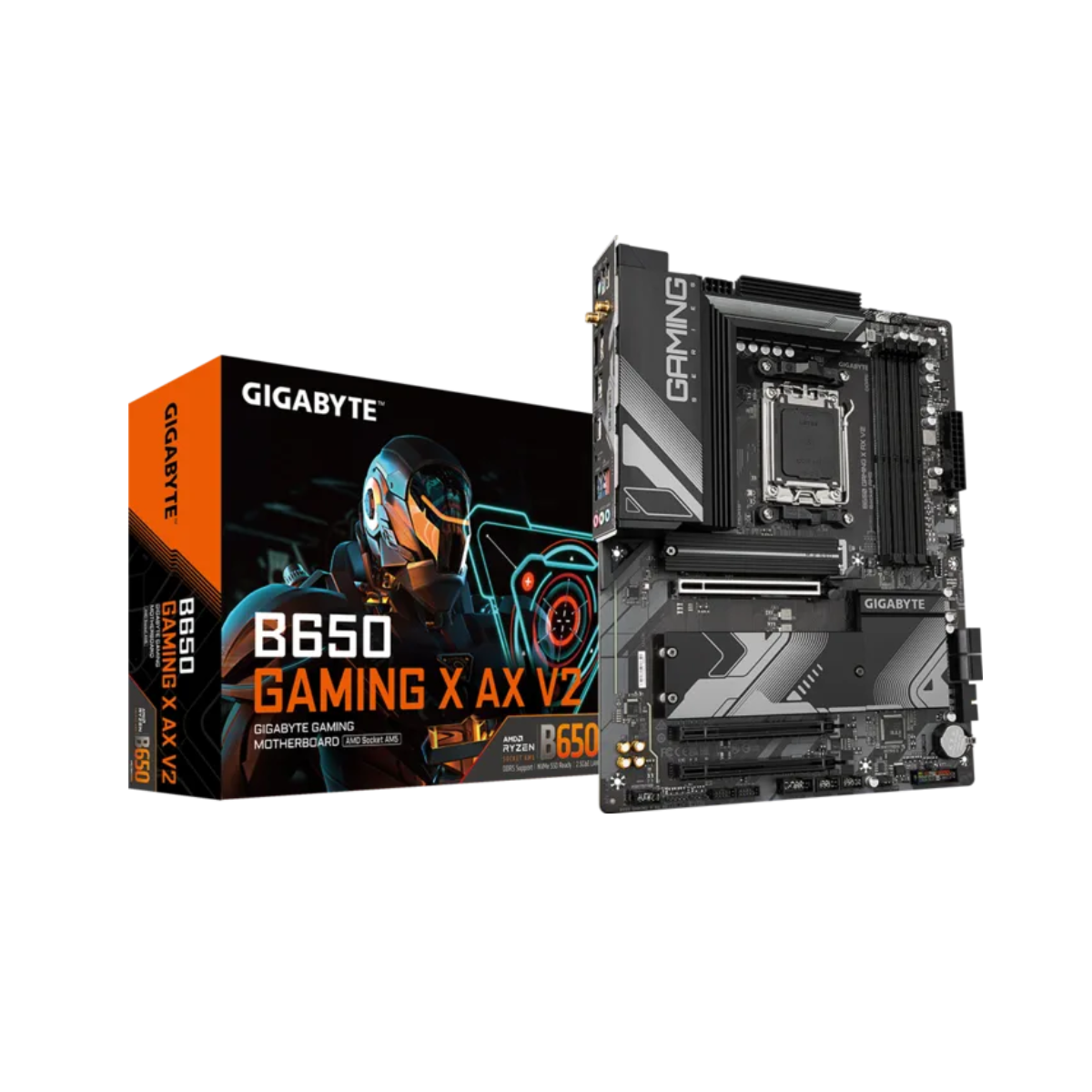 MOTHERBOARD GIGABYTE B650 GAMING X AX V2 AMD AM5 ATX - 1