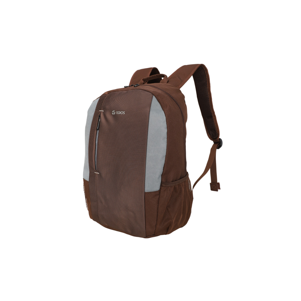 MOCHILA TEROS TE-9040BR PARA LAPTOPS DE HASTA 15.6 PULGADAS MARRÓN CON GRIS - 3