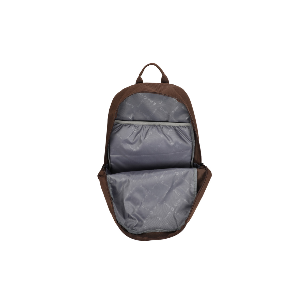 MOCHILA TEROS TE-9040BR PARA LAPTOPS DE HASTA 15.6 PULGADAS MARRÓN CON GRIS - 4