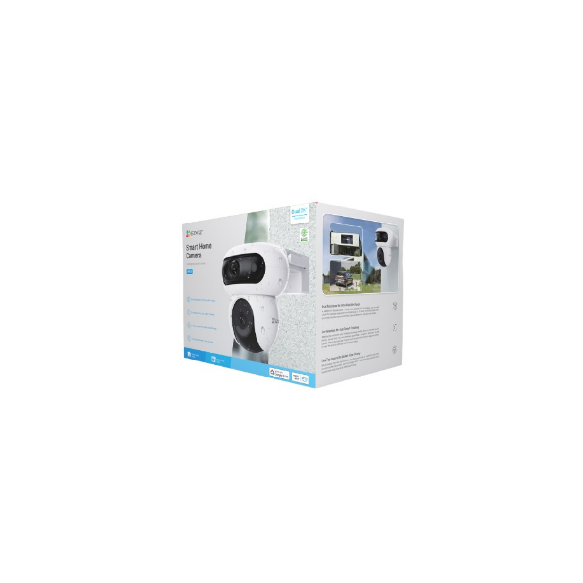 CÁMARA IP EXTERIOR EZVIZ H90 DUAL 8MP 2K+2K PT WIFI CS-H90-R100-8H44WKFL - 3