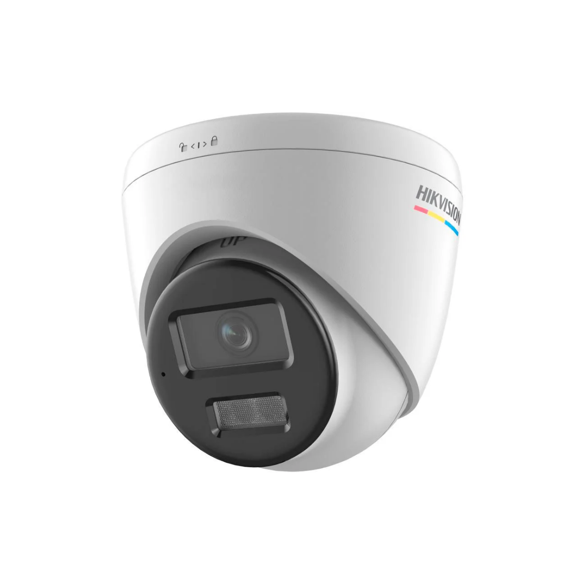 CÁMARA IP HIKVISION COLORVU TURRET 4MP SMART HYBRID LIGHT 2.8MM CON AUDIO HK-DS2CD1347G2H-LIU - 1
