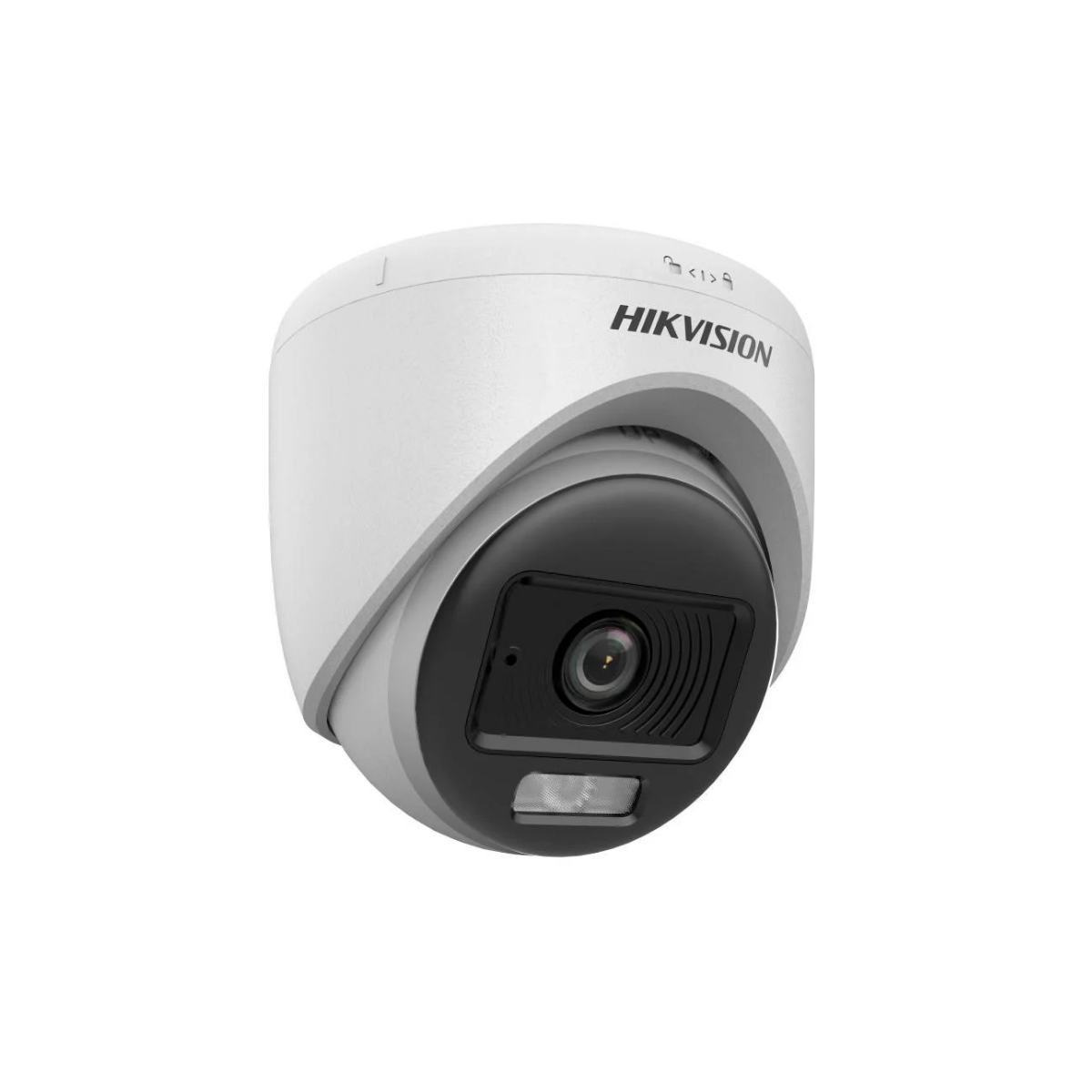 CÁMARA TURRET INTERIOR HIKVISION 2MP COLORVU SMART HYBRID LIGHT 2.8MM CON AUDIO HK-DS2CE70DF0T-LPFS - 1