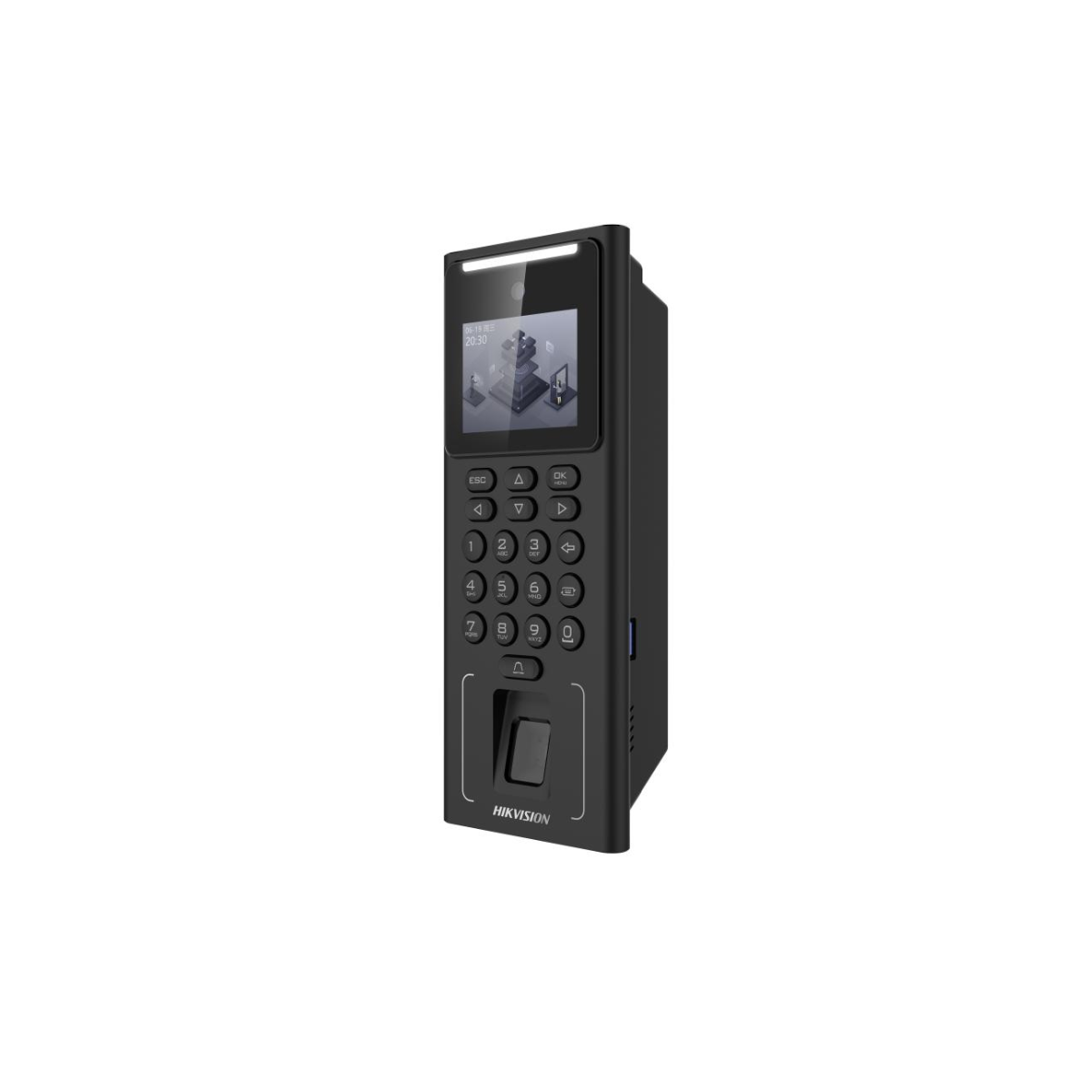 CONTROL ACCESO ASISTENCIA CON WIFI Y BATERIA HIKVISION DS-K1T321EFWX-B - 1