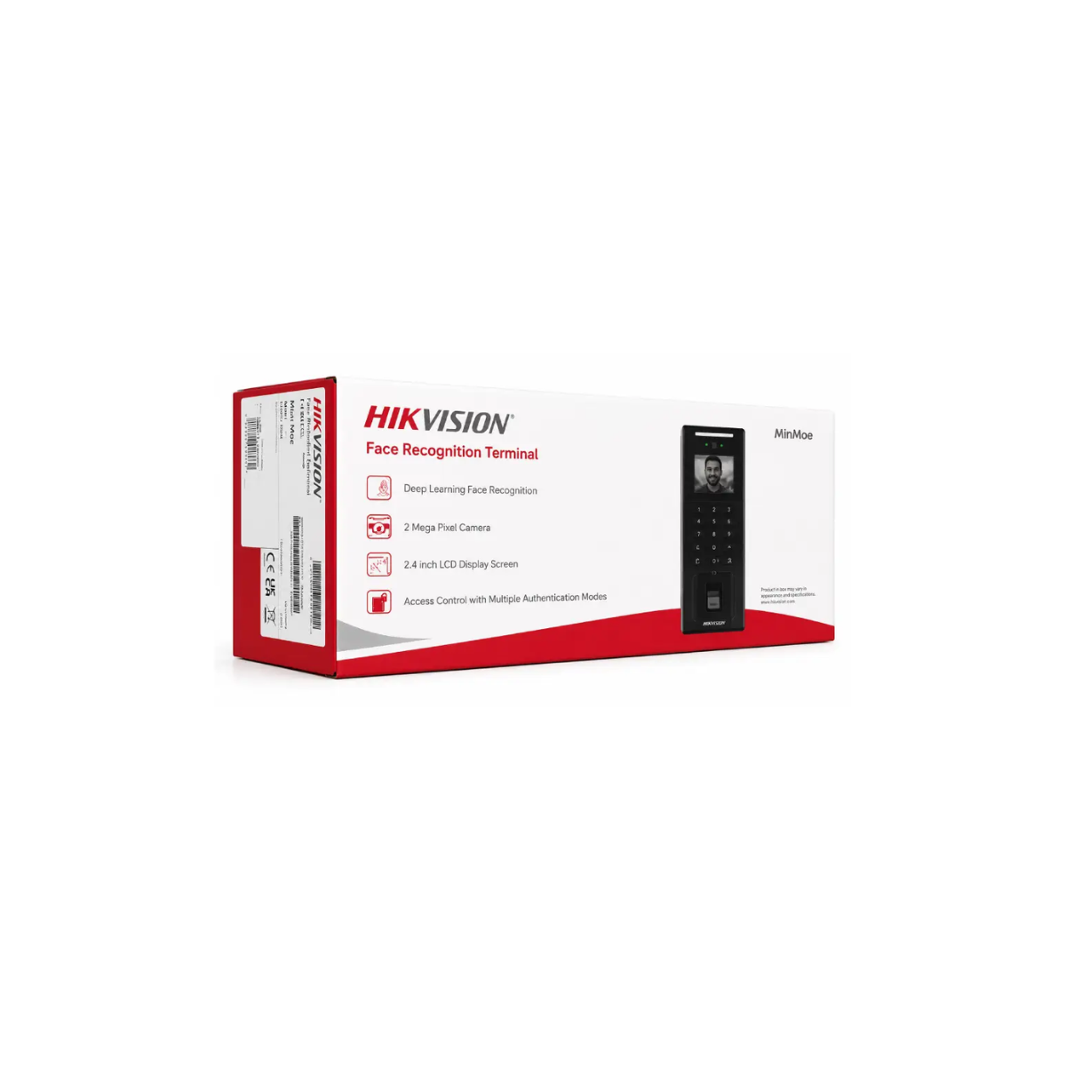 CONTROL ACCESO ASISTENCIA CON WIFI Y BATERIA HIKVISION DS-K1T321EFWX-B - 2