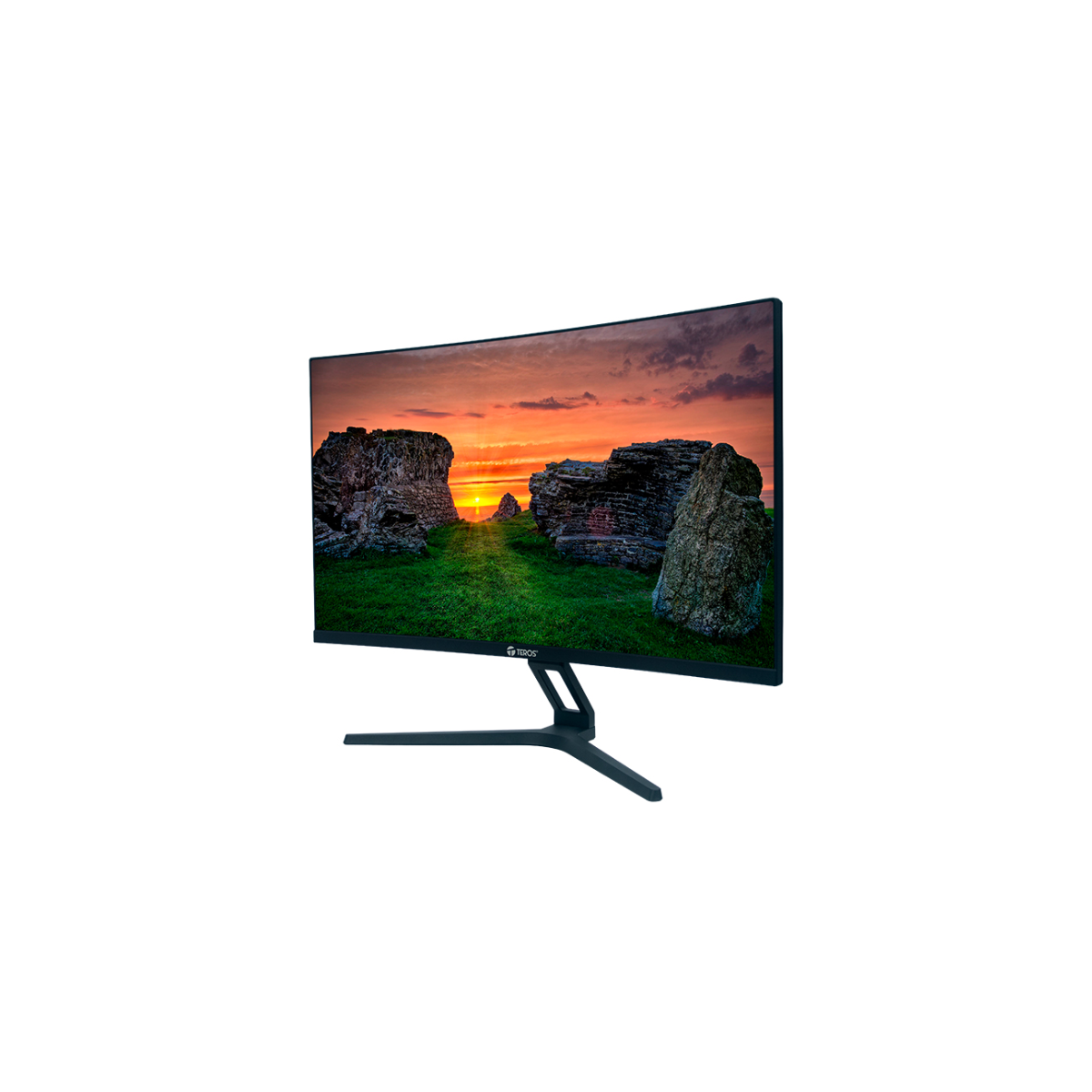 MONITOR CURVO TEROS TE-2734S 27″ FHD VA 144HZ 1MS HDMI DP CON PARLANTES - 2