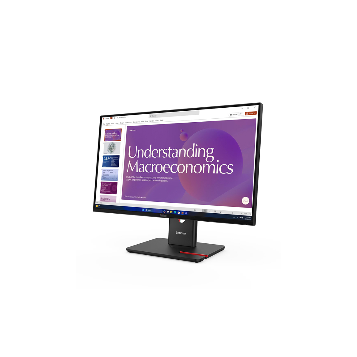 MONITOR LENOVO THINKVISION T24D-40 23.8″ FHD IPS 120HZ HDMI DP - 4