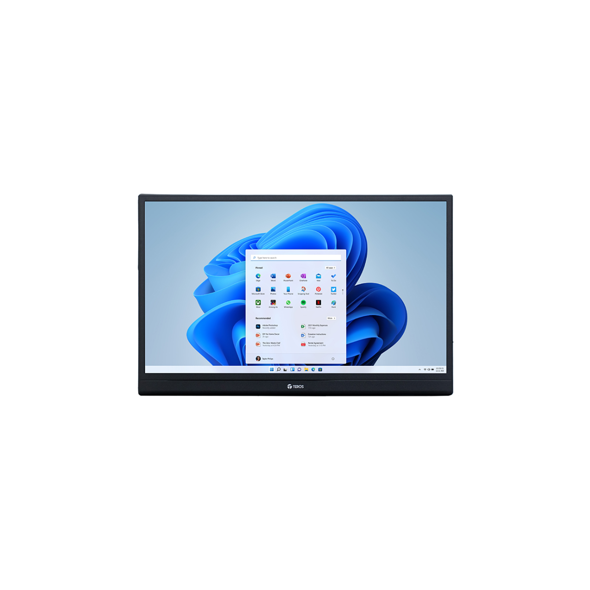 MONITOR PORTÁTIL TEROS TE-1501S 15.6″ FHD IPS HDMI USB-C CON PARLANTES - 3