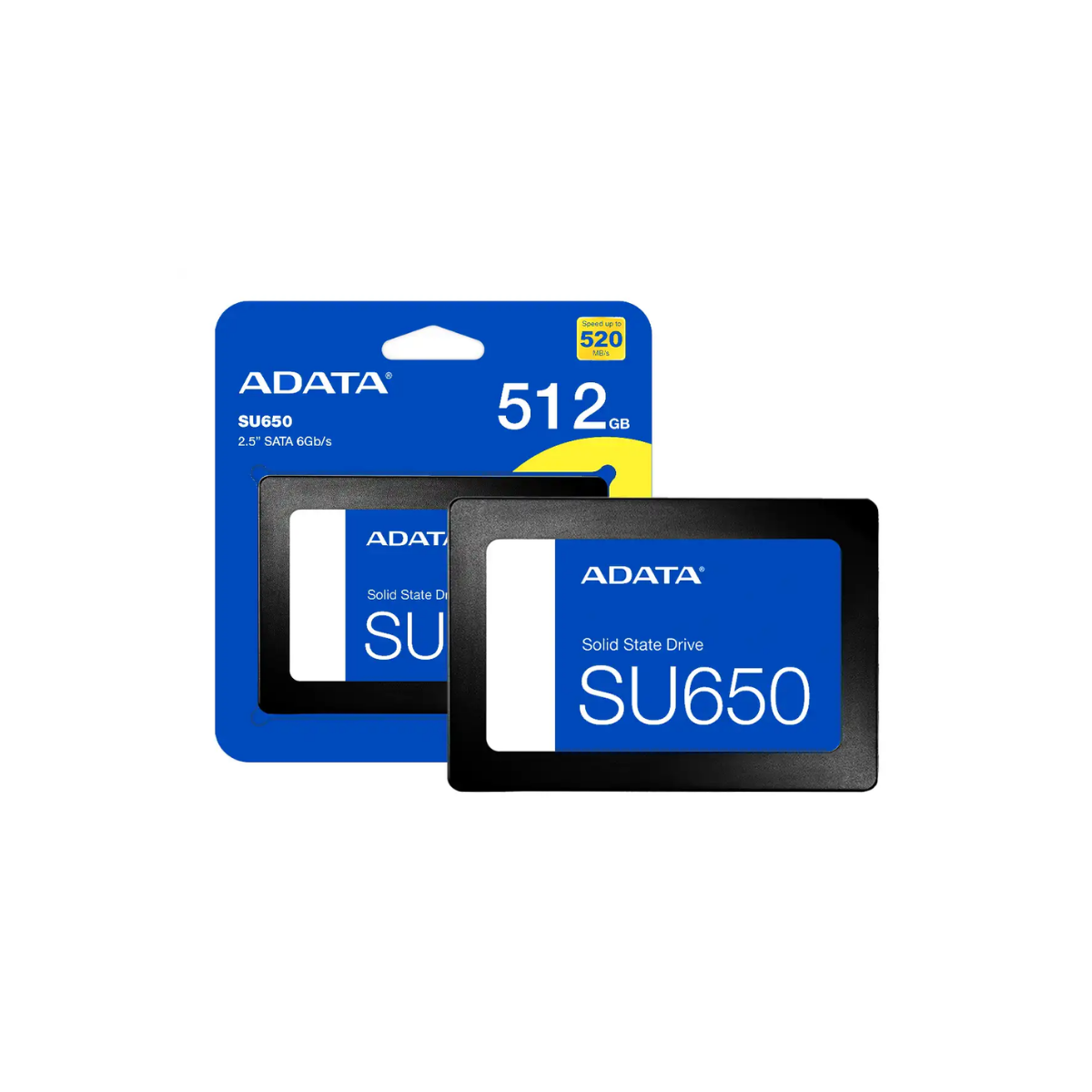 DISCO SSD 512GB 2.5″ SATA III 520MB/S ADATA SU650 ASU650SS-512GT-R - 1