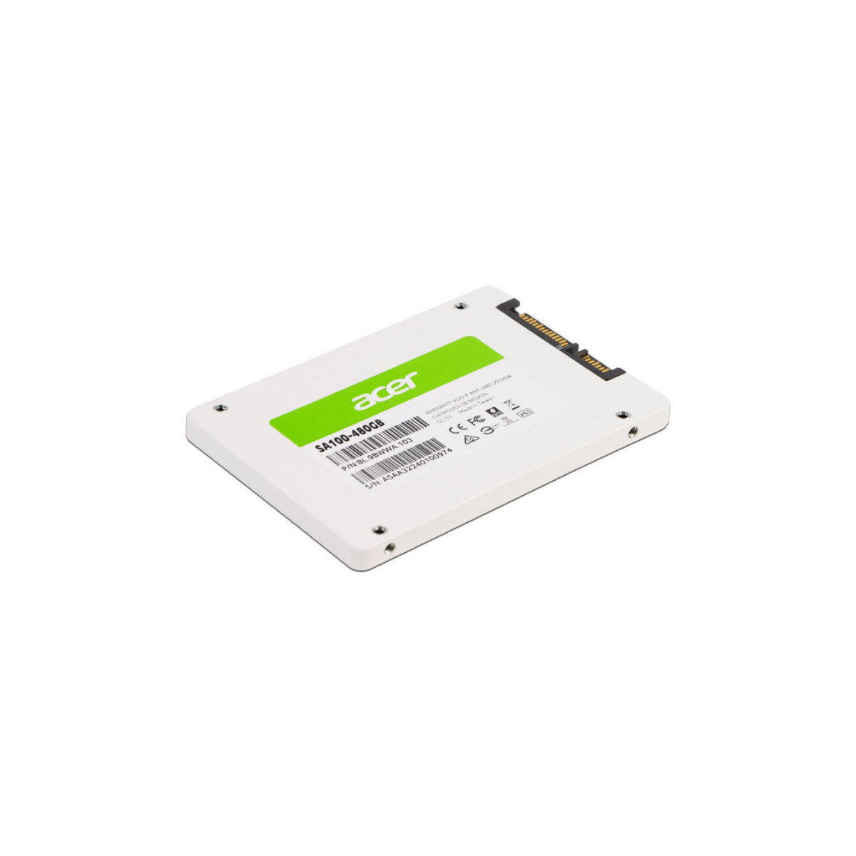 DISCO SSD 480GB 2.5″ SATA III 560MB/S ACER SA100 BL.9BWWA.103 - 2