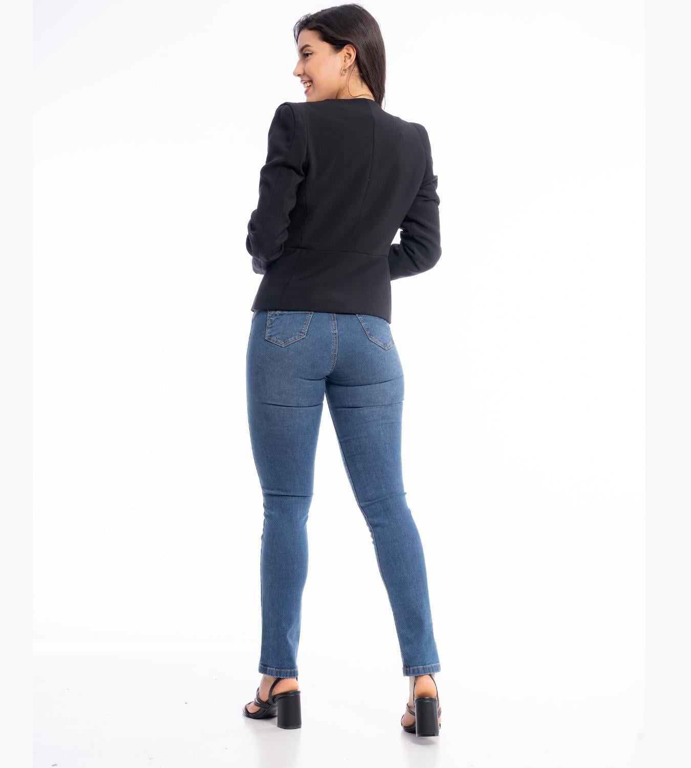PANTALÓN MUJER JAROLA DENIM RECTO DIANA - 2