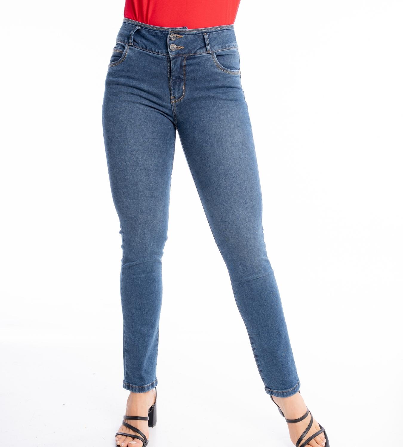 PANTALÓN MUJER JAROLA DENIM RECTO DIANA - 4