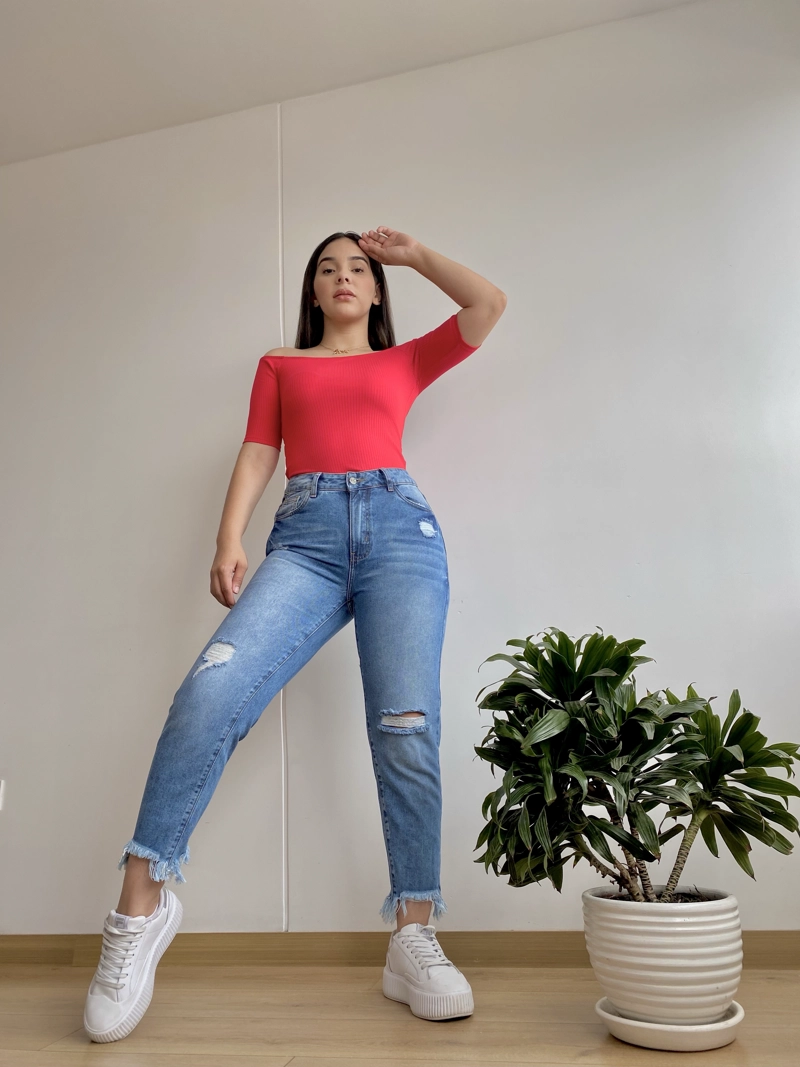 PANTALON MOM JAROLA LARA - 1
