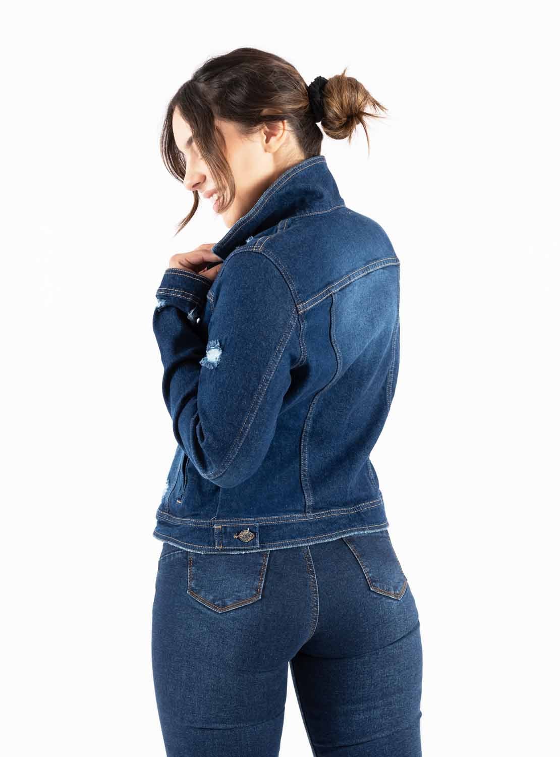 CASACA MUJER JAROLA EMILIA DENIM CONFORT - 2
