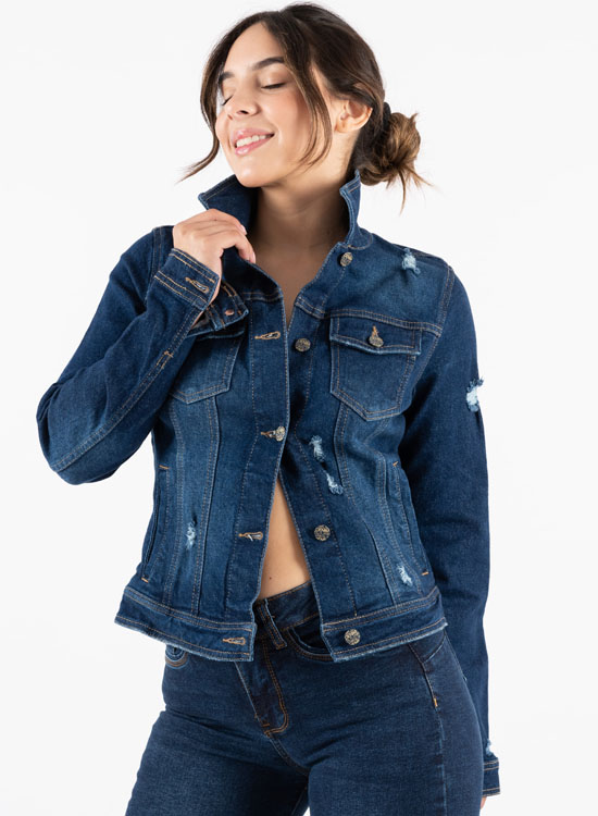 CASACA MUJER JAROLA EMILIA DENIM CONFORT - 3