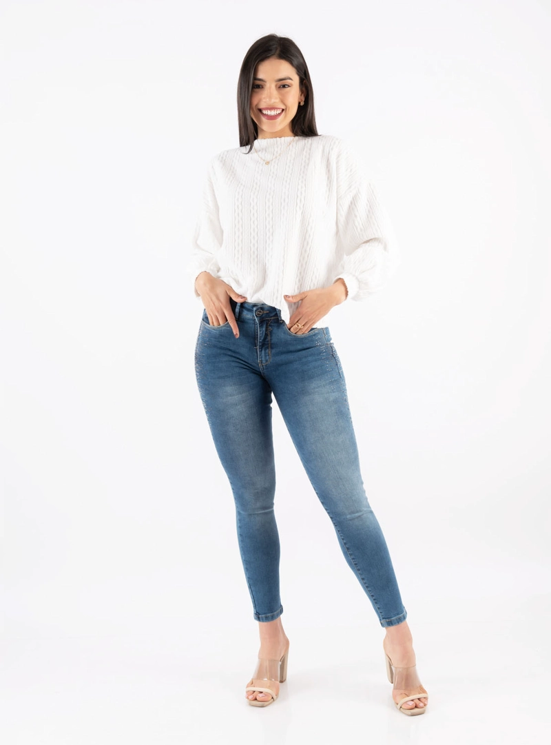 PANTALON SKINNY MUJER JAROLA CELESTE ANDREA SKINNY - 1