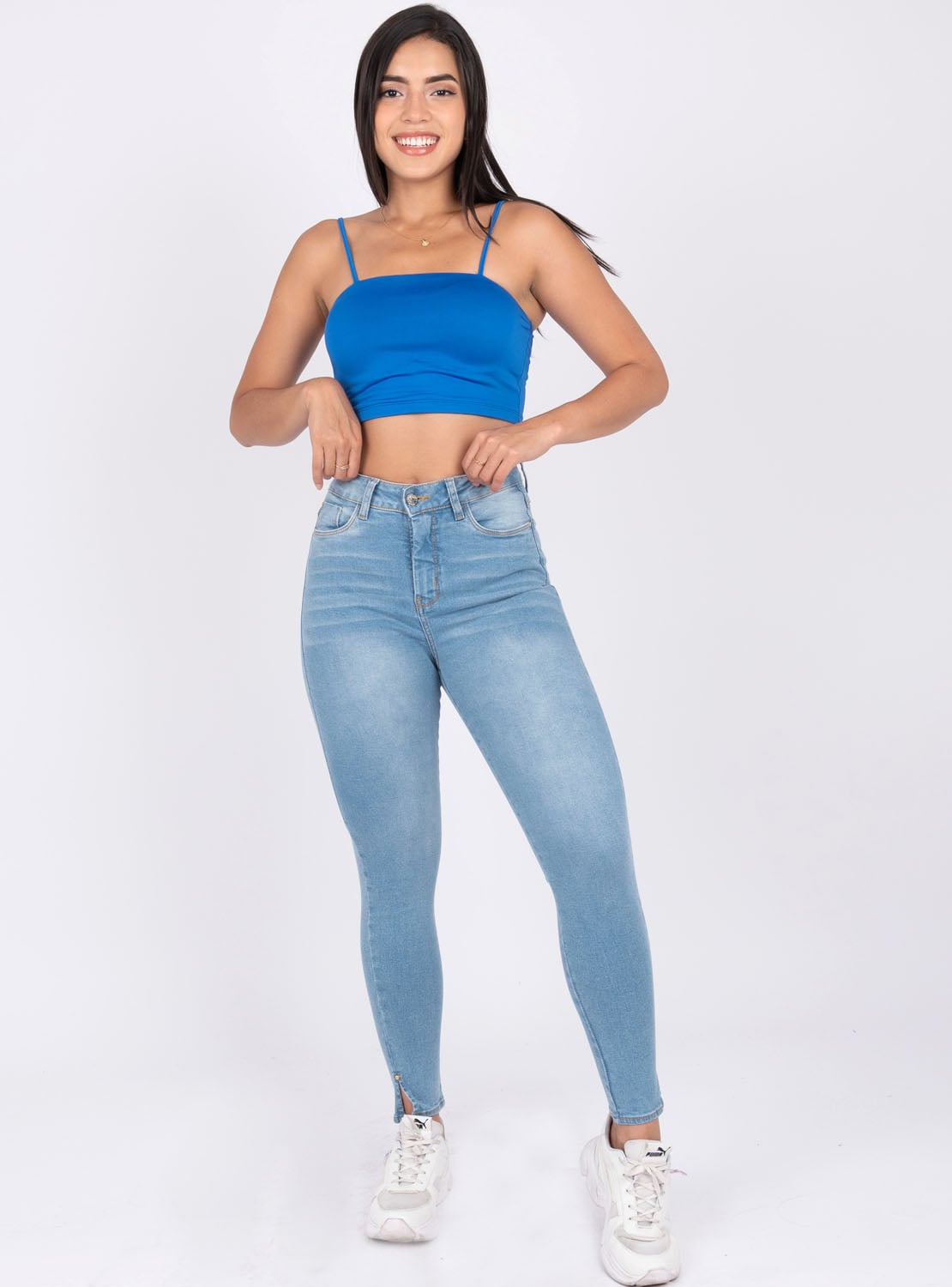 PANTALÓN MUJER JAROLA SÚPER SKINNY VALENTINA - 1