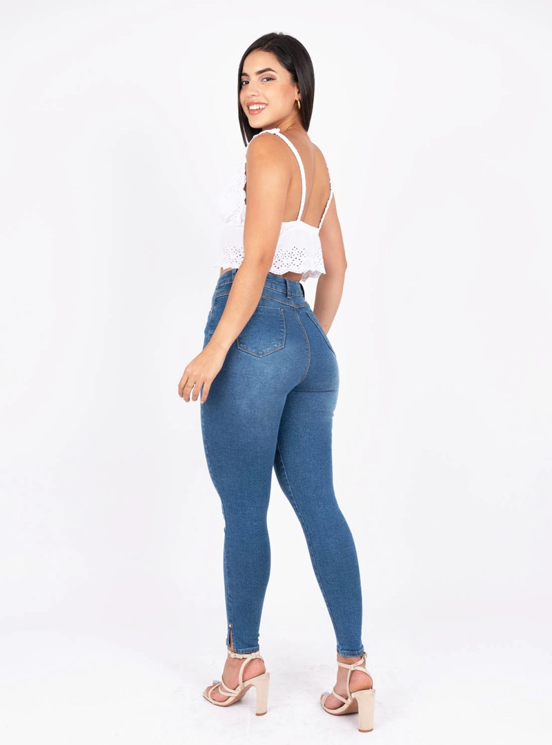 PANTALÓN MUJER JAROLA SÚPER SKINNY VALENTINA - 2
