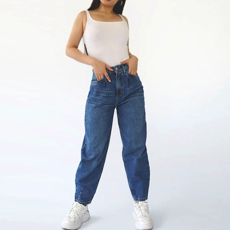PANTALÓN SLOUCHY ALGODÓN MUJER JAROLA RENATA - 1