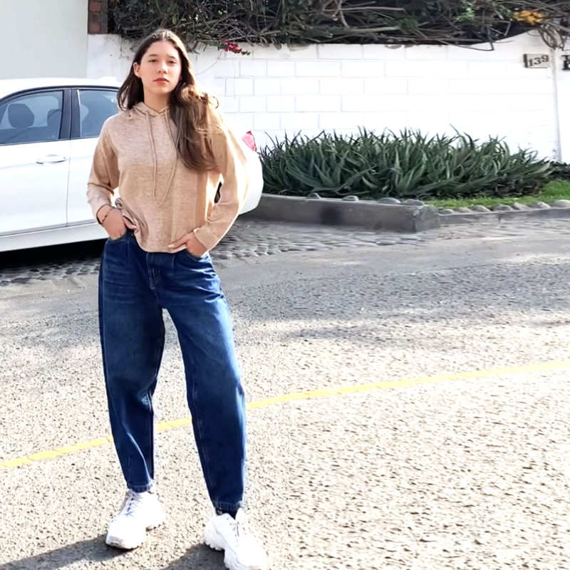 PANTALÓN SLOUCHY ALGODÓN MUJER JAROLA RENATA - 3