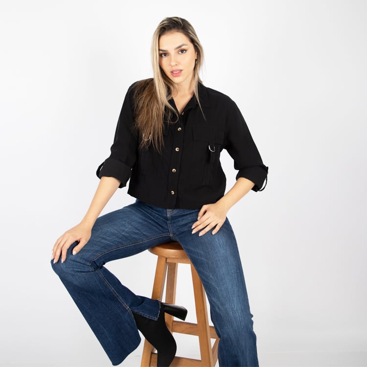 BLUSA MUJER JAROLA COCO CROP - 1