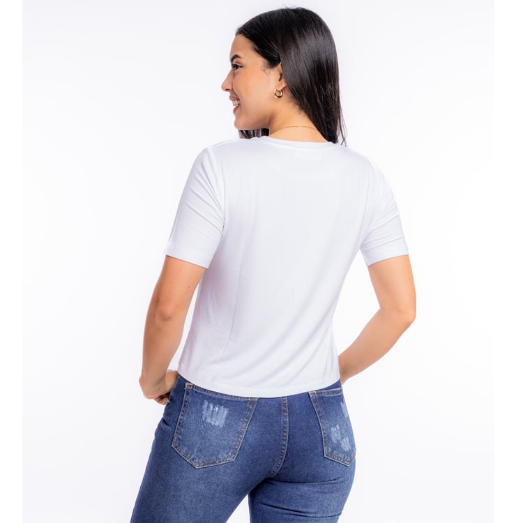 POLO MANGA CORTA MUJER JAROLA T-SHIRT VISCOSA LYCRADA LIA - 3