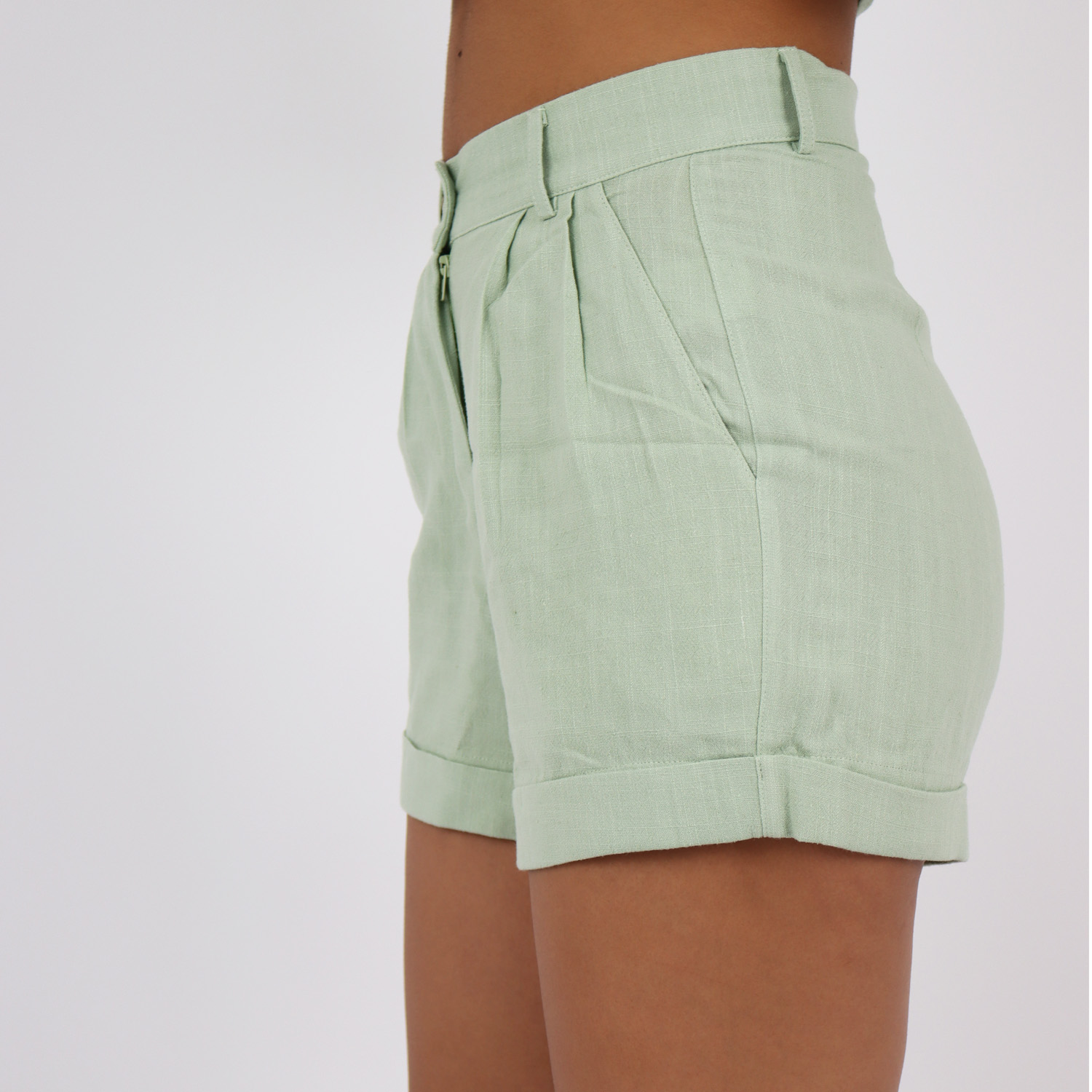 SHORT BERMUDA RECTO MUJER JAROLA CHANTALL LINO - 2