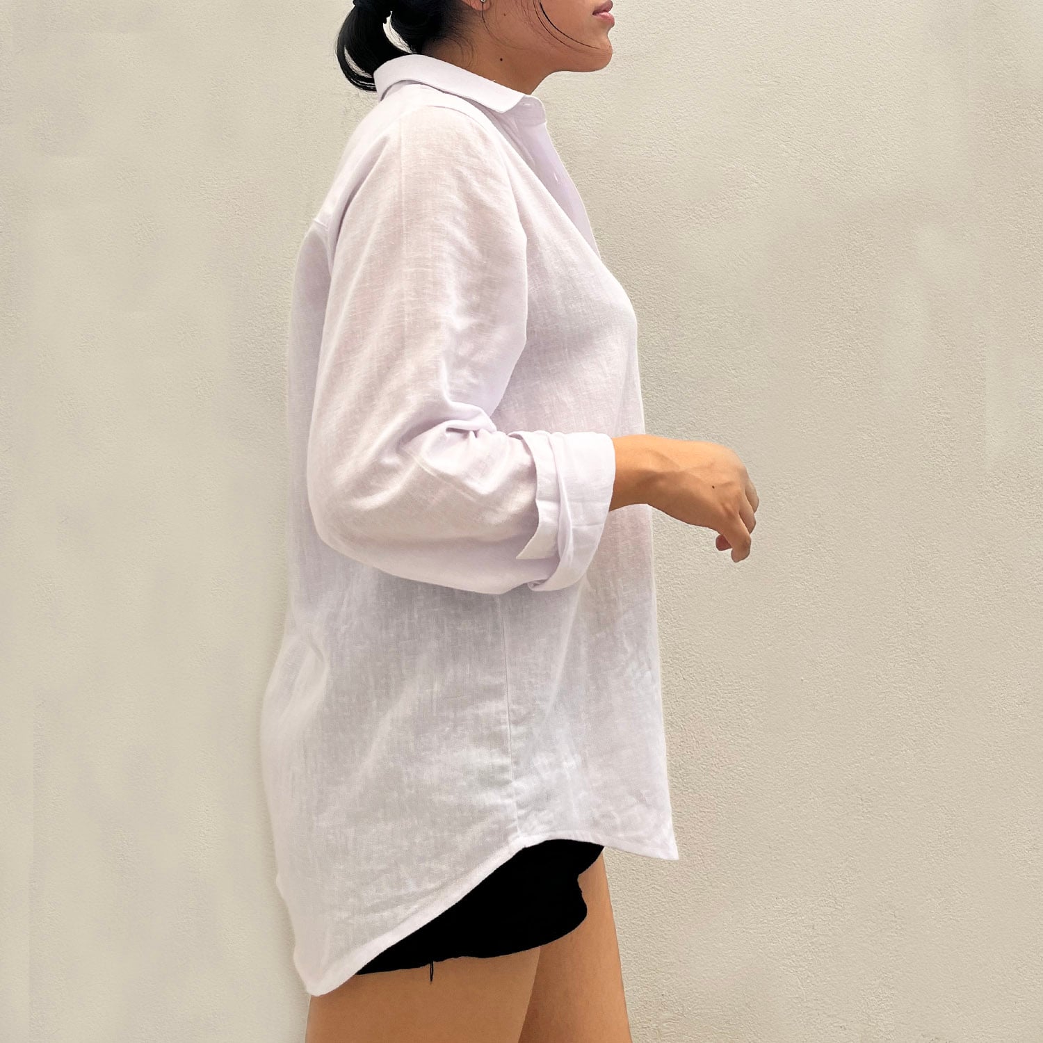 BLUSA MANGA LARGA LINO MUJER JAROLA LAURA - 2