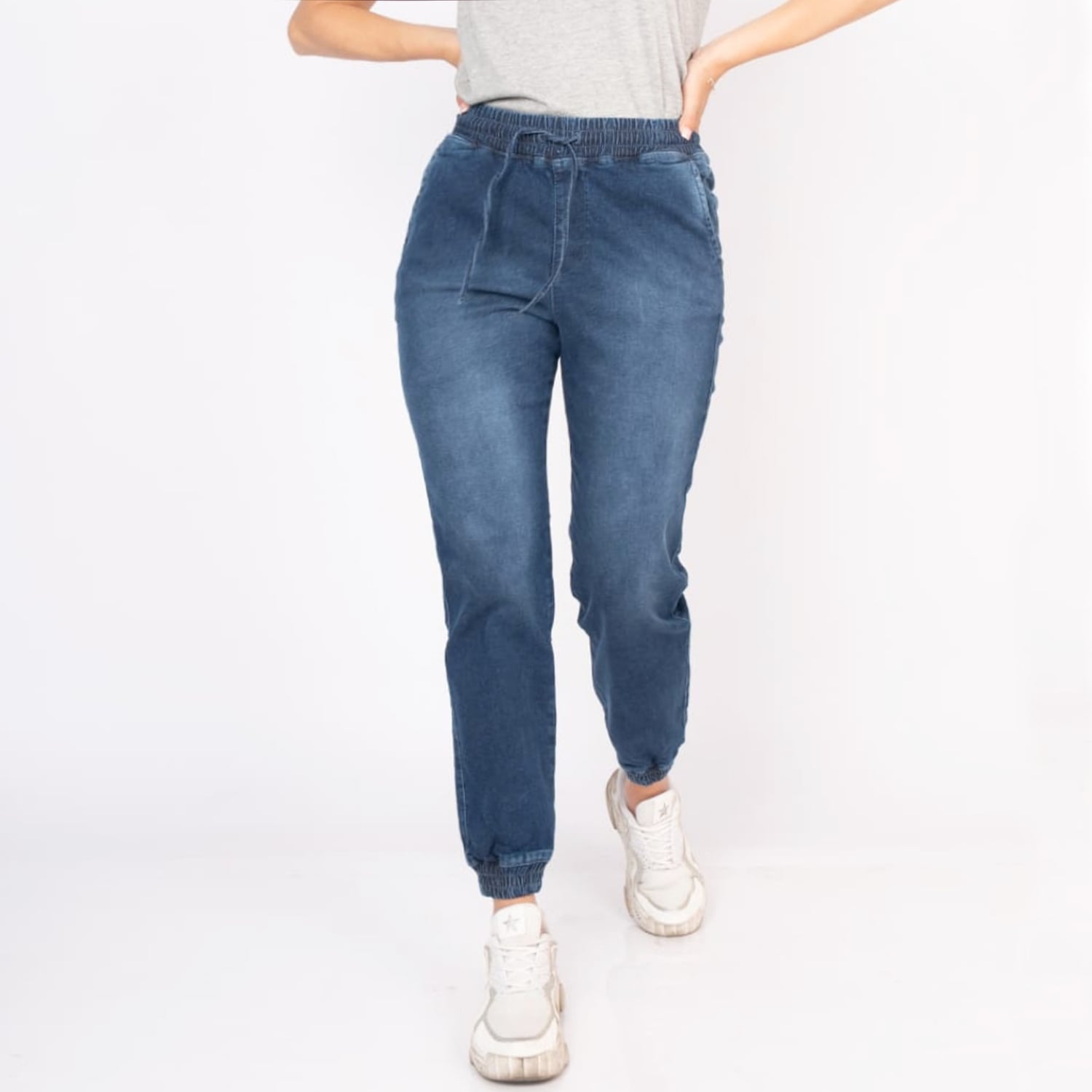 PANTALÓN JOGGER MUJER JAROLA EMMA DENIM - 3