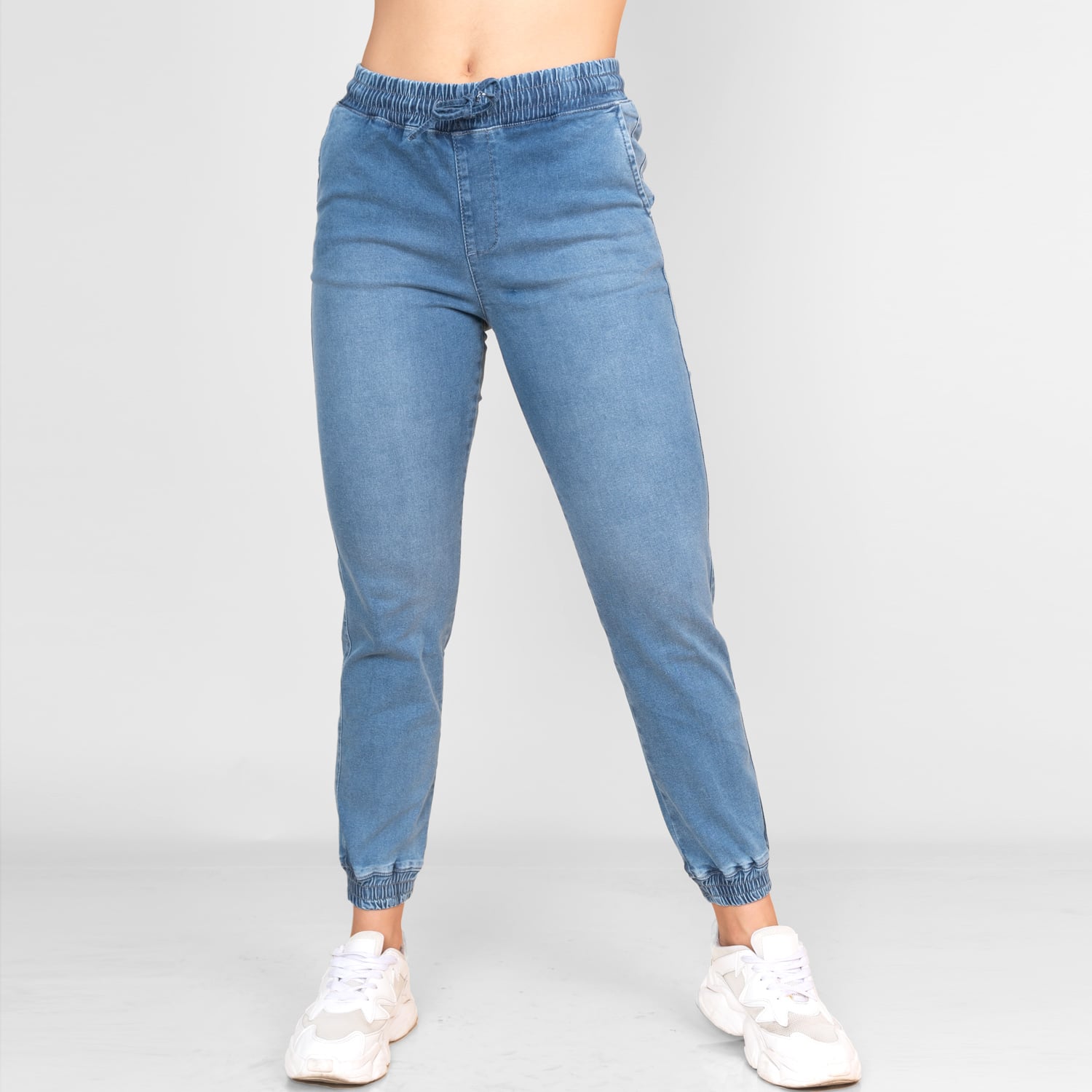 PANTALÓN JOGGER MUJER JAROLA EMMA DENIM - 4