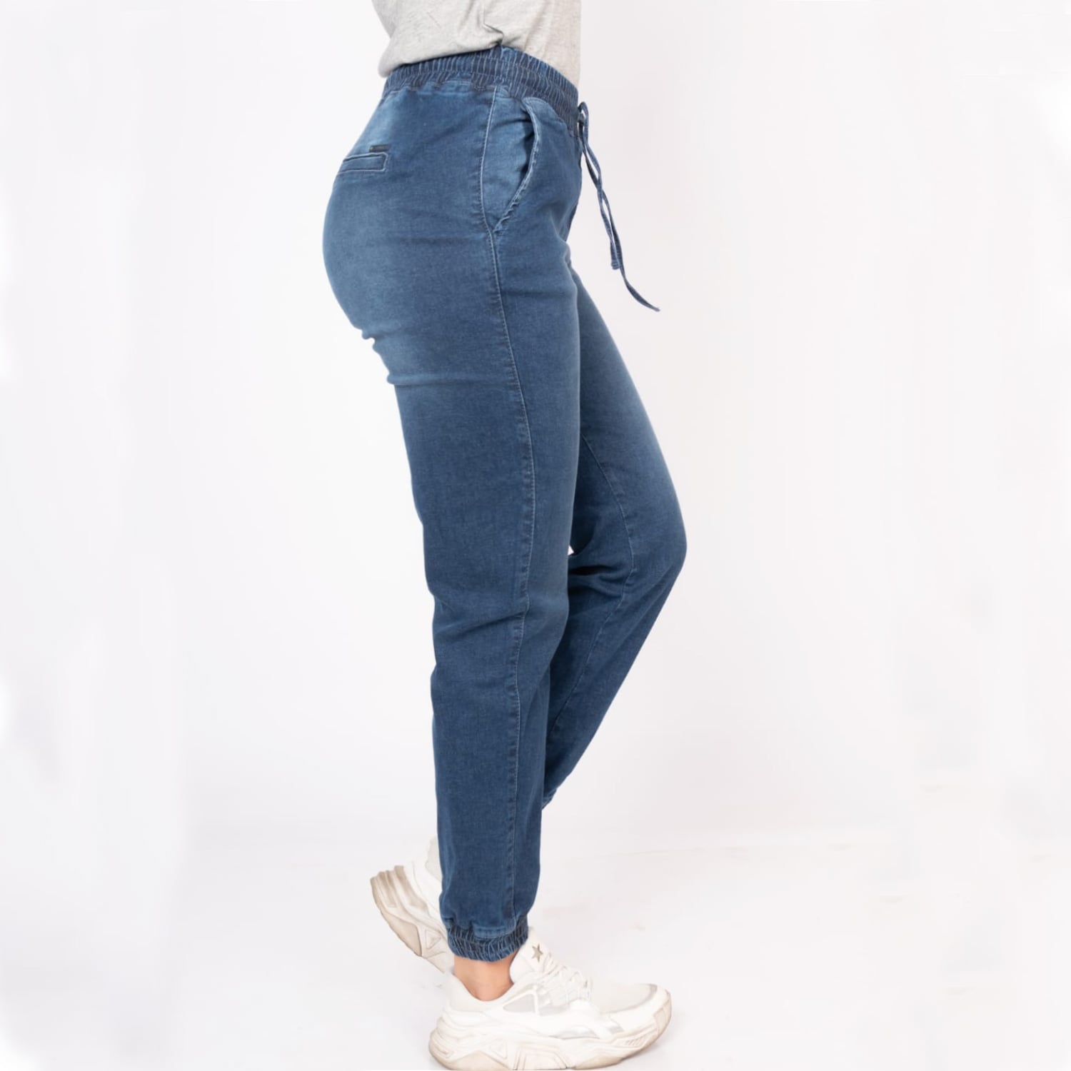 PANTALÓN JOGGER MUJER JAROLA EMMA DENIM - 4