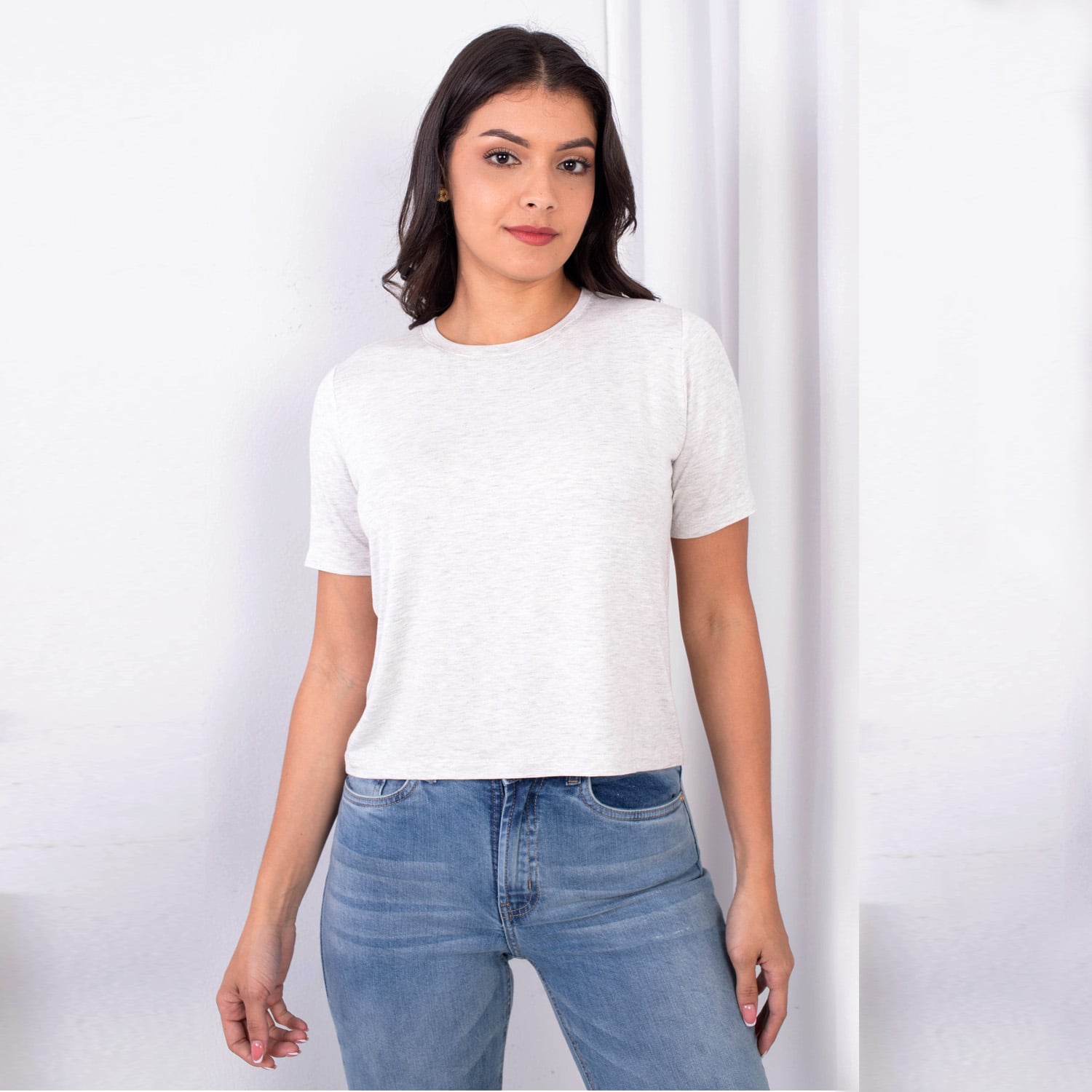 POLO MANGA CORTA MUJER JAROLA VISCOSA LIA - 1