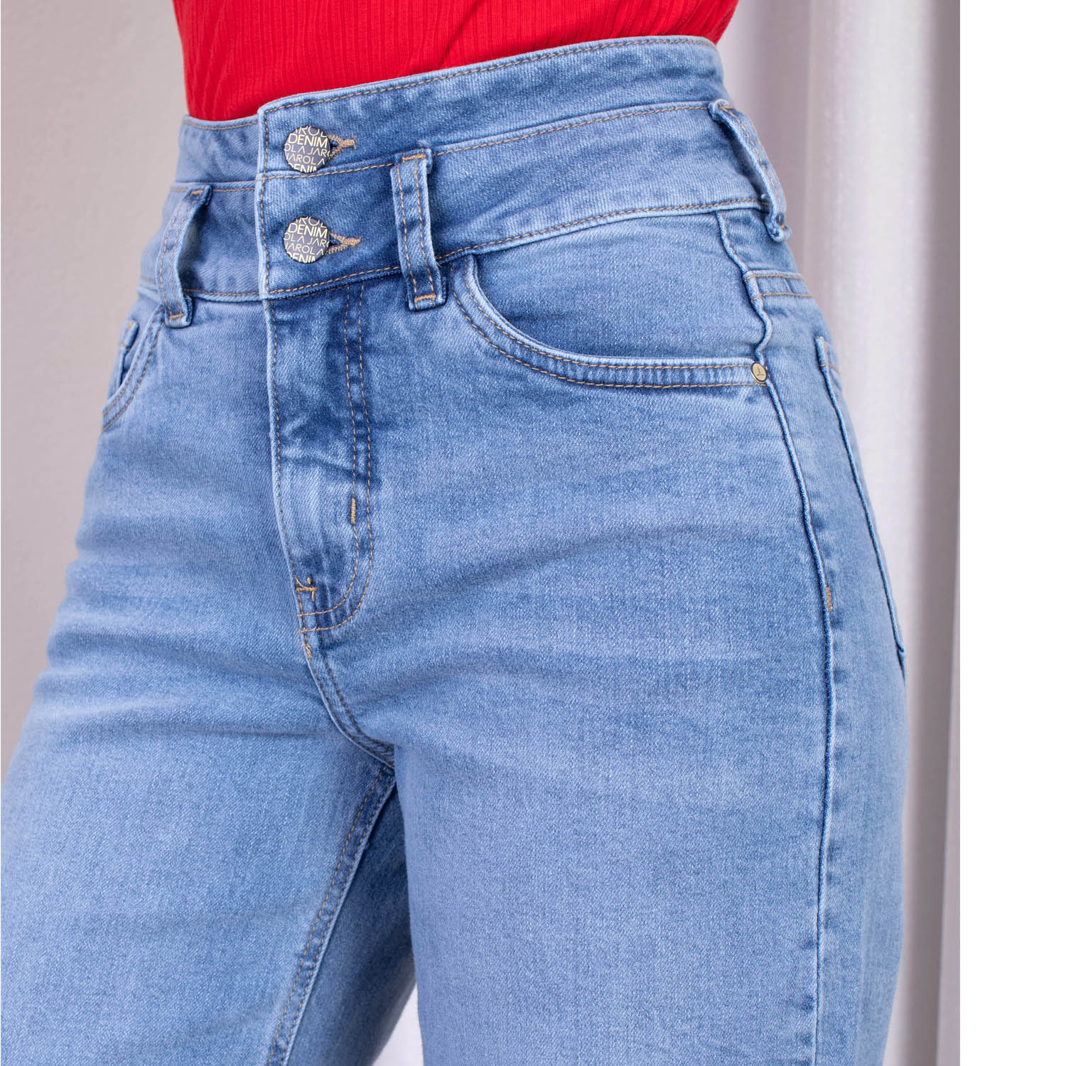 PANTALÓN MUJER JAROLA WIDE LEG LEA - 4