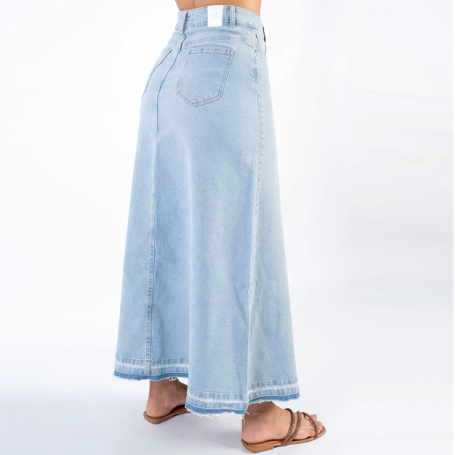 FALDA MIDI DENIM MANUELA - 3