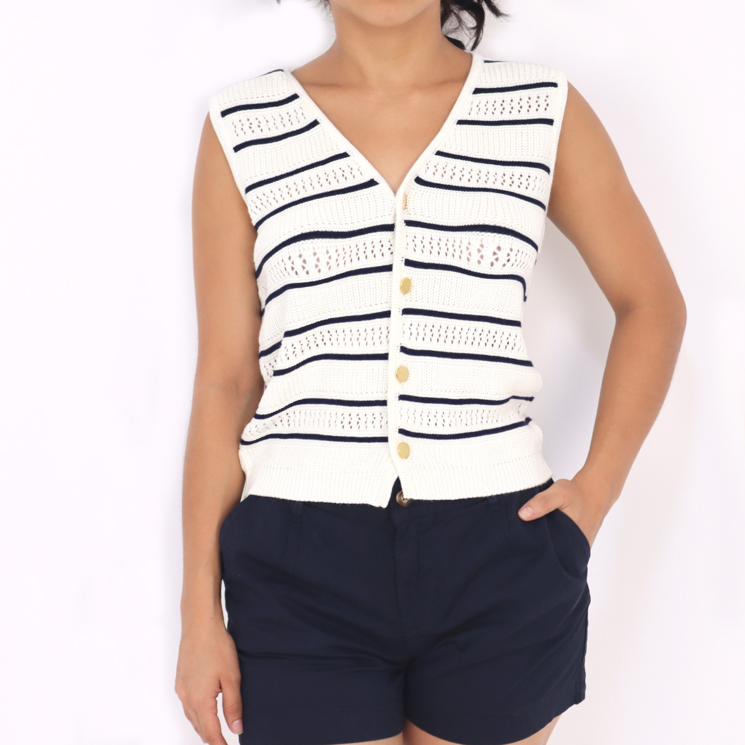 CHALECO TEJIDO MUJER JAROLA JOSY - 1