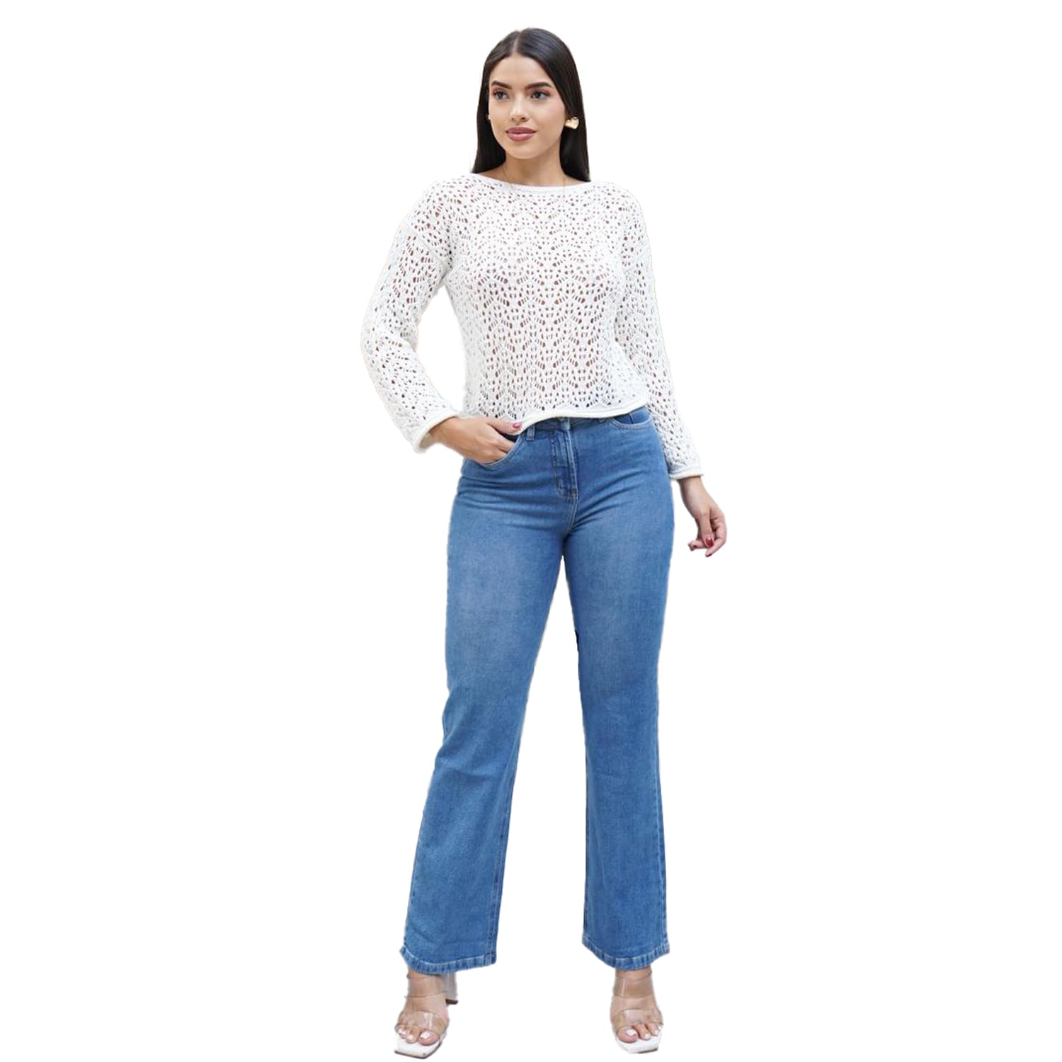 PANTALÓN DENIM STRAIGHT JAROLA JANICK - 1