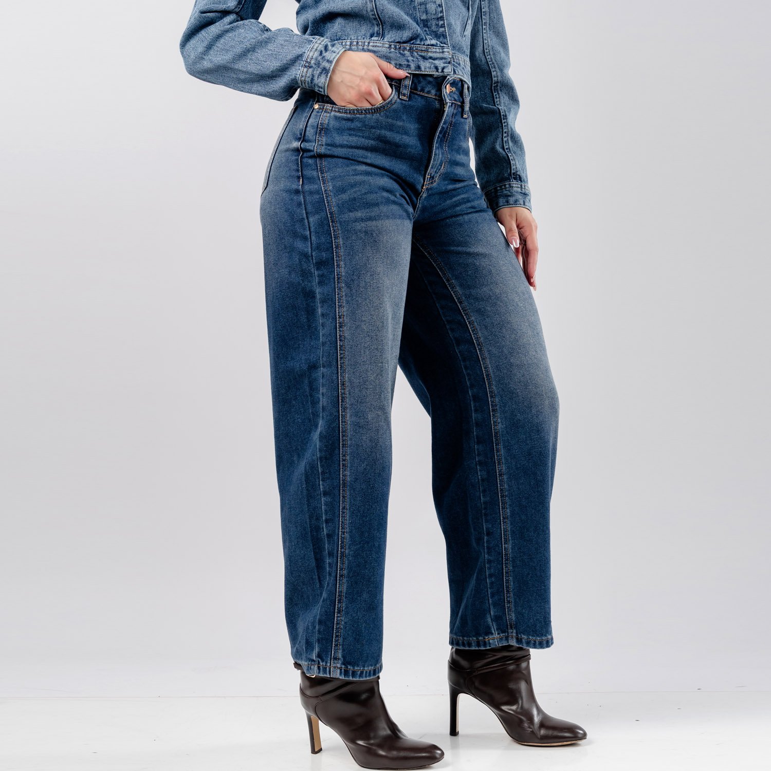 PANTALÓN BARREL JEANS JAROLA TINA - 7