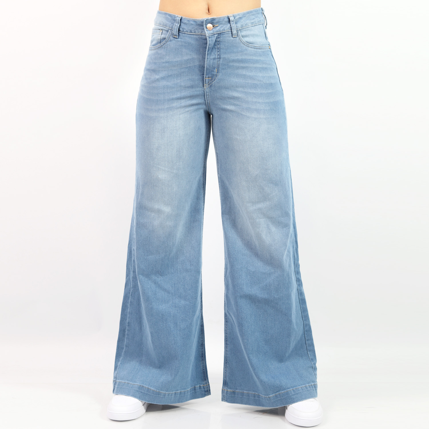PANTALÓN WIDE LEG MIDE RISE JAROLA OLIVIA - 3