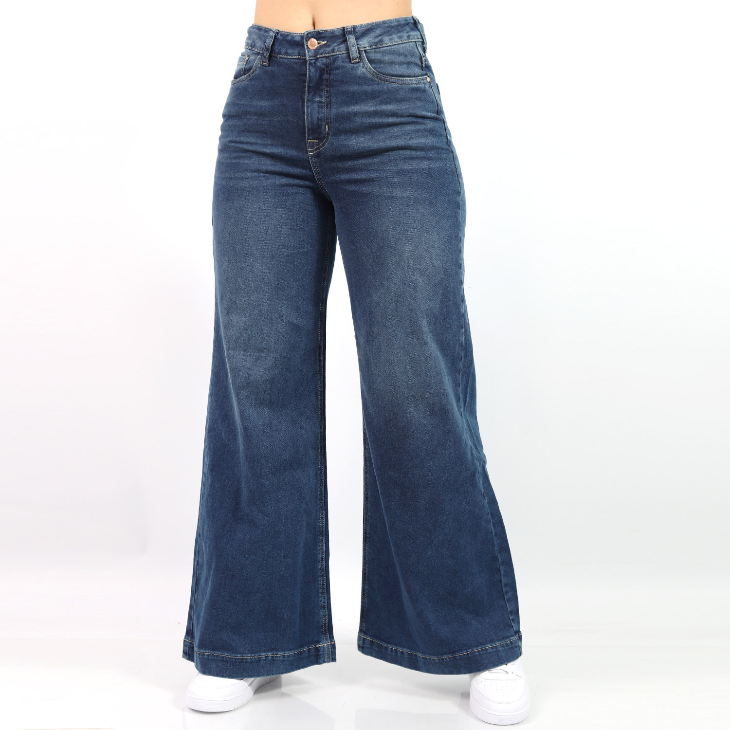 PANTALÓN WIDE LEG MIDE RISE JAROLA OLIVIA - 3
