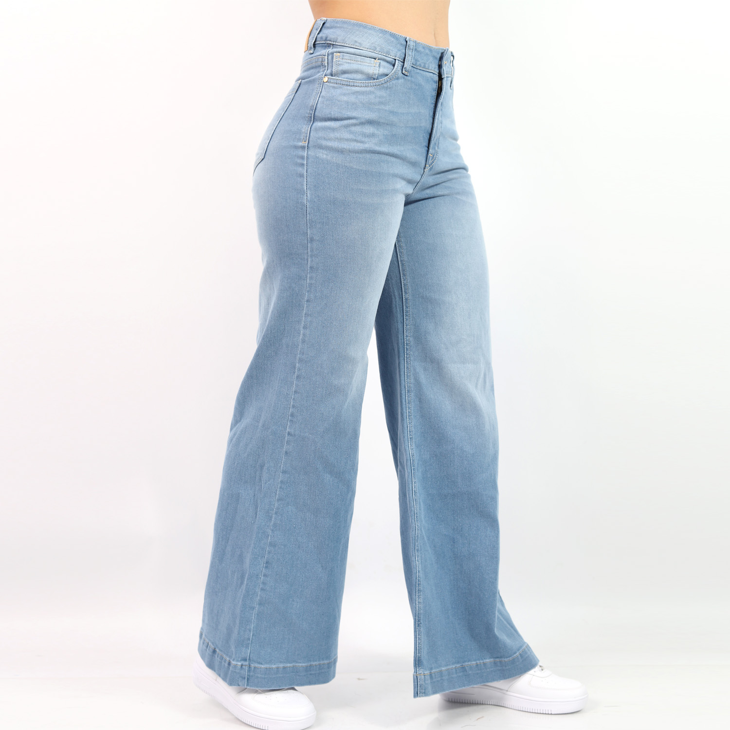 PANTALÓN WIDE LEG MIDE RISE JAROLA OLIVIA - 5