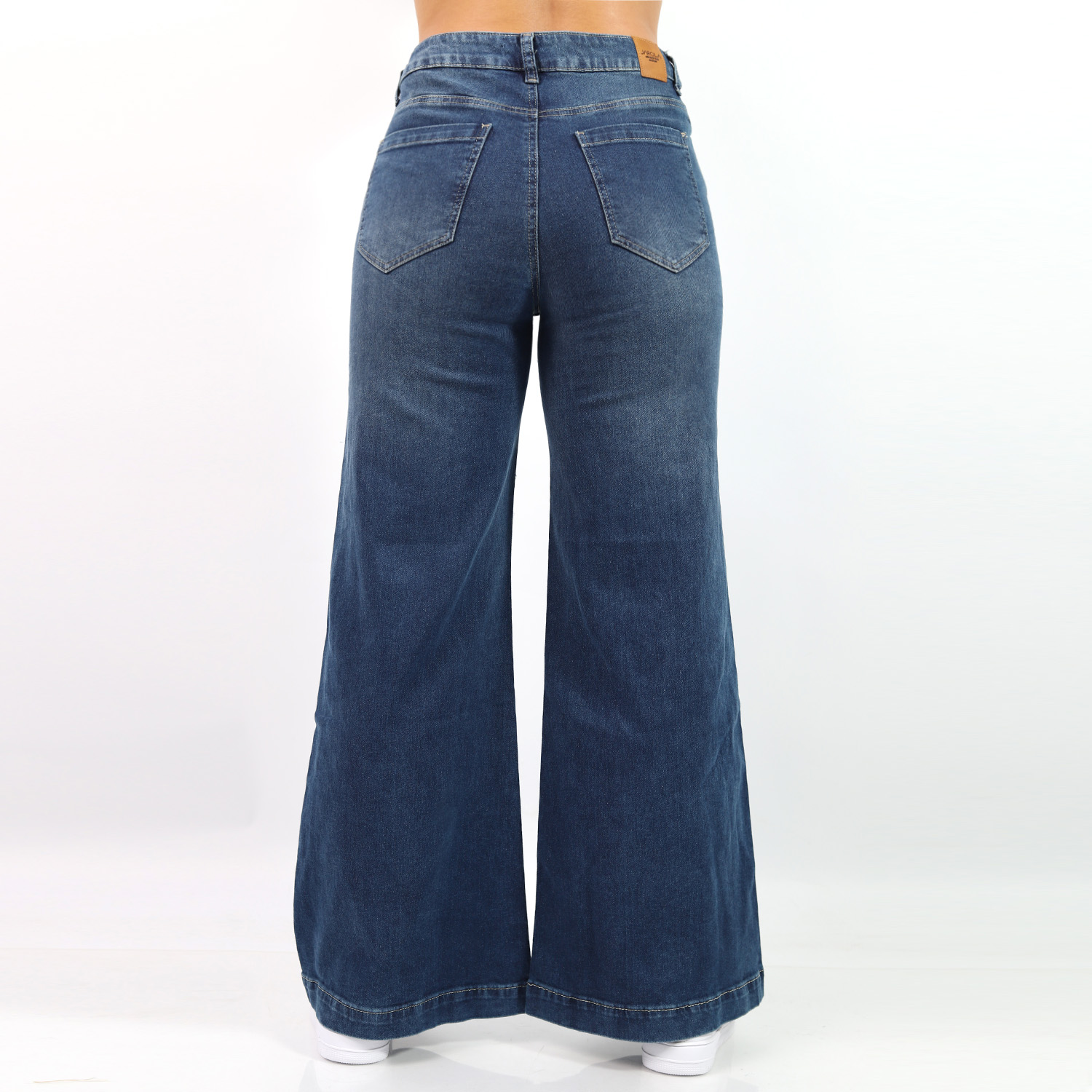 PANTALÓN WIDE LEG MIDE RISE JAROLA OLIVIA - 5
