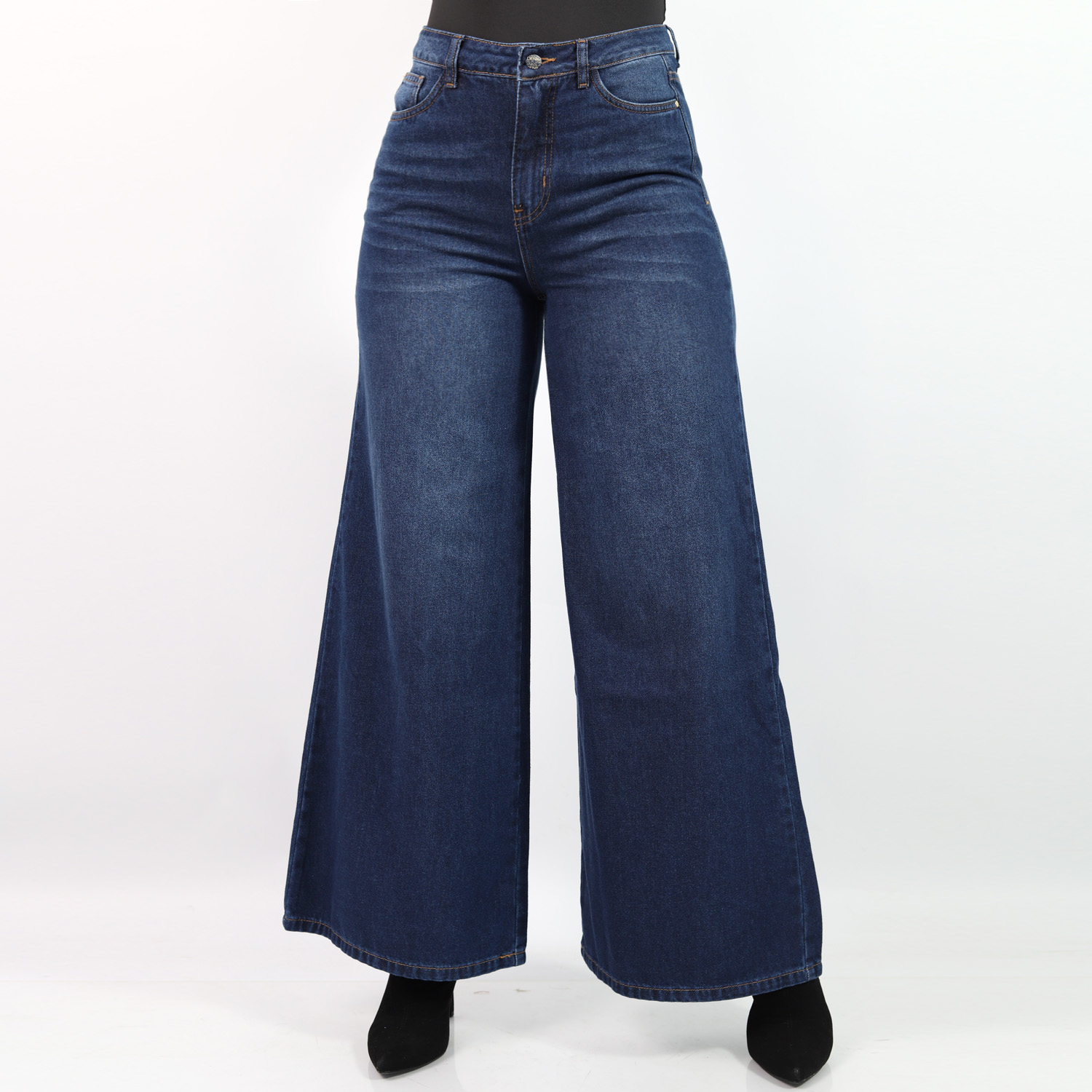 PANTALÓN PALAZZO DENIM JAROLA ANGELA - 4
