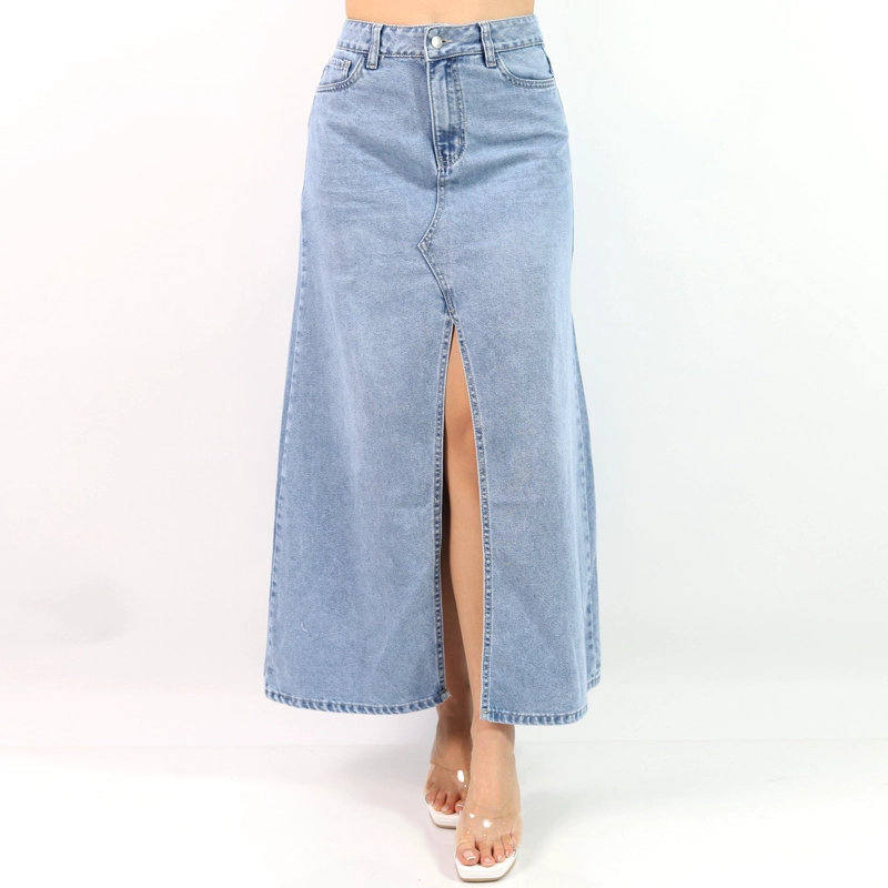 MAXIFALDA DENIM JAROLA CAYETANA - 3