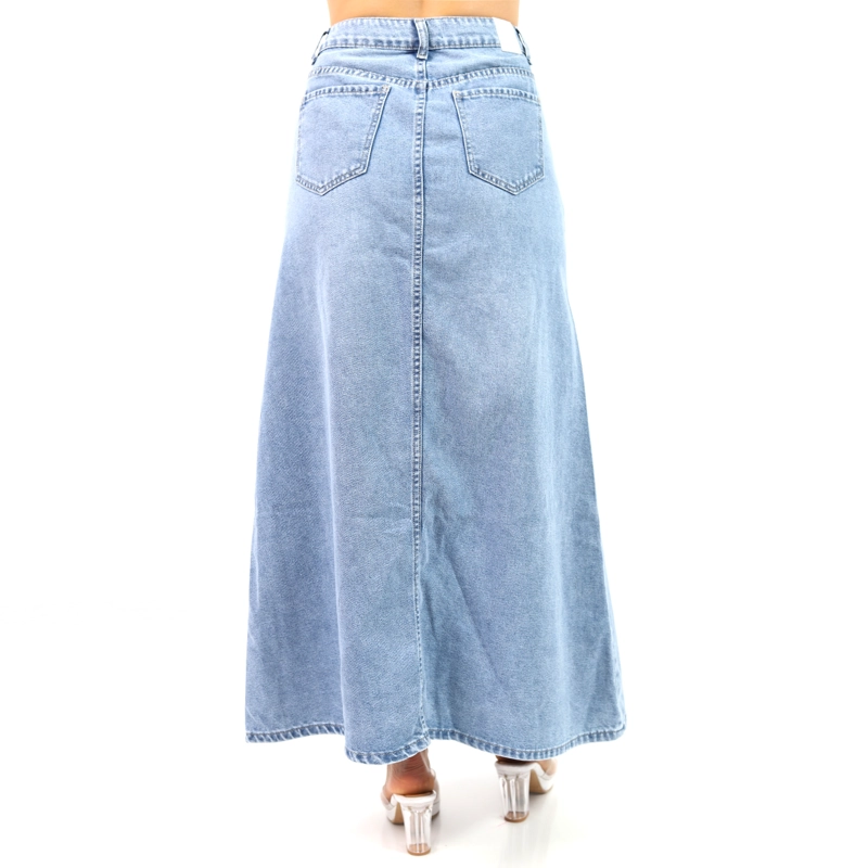 MAXIFALDA DENIM JAROLA CAYETANA - 4
